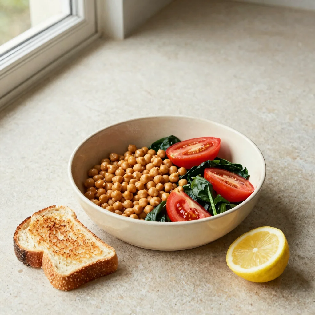 A Simple Chickpea Dinner for Busy Nights
