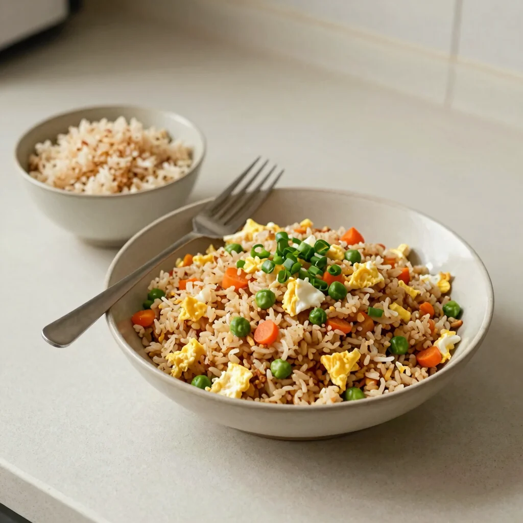 A Better Lunch from Last Night’s Rice